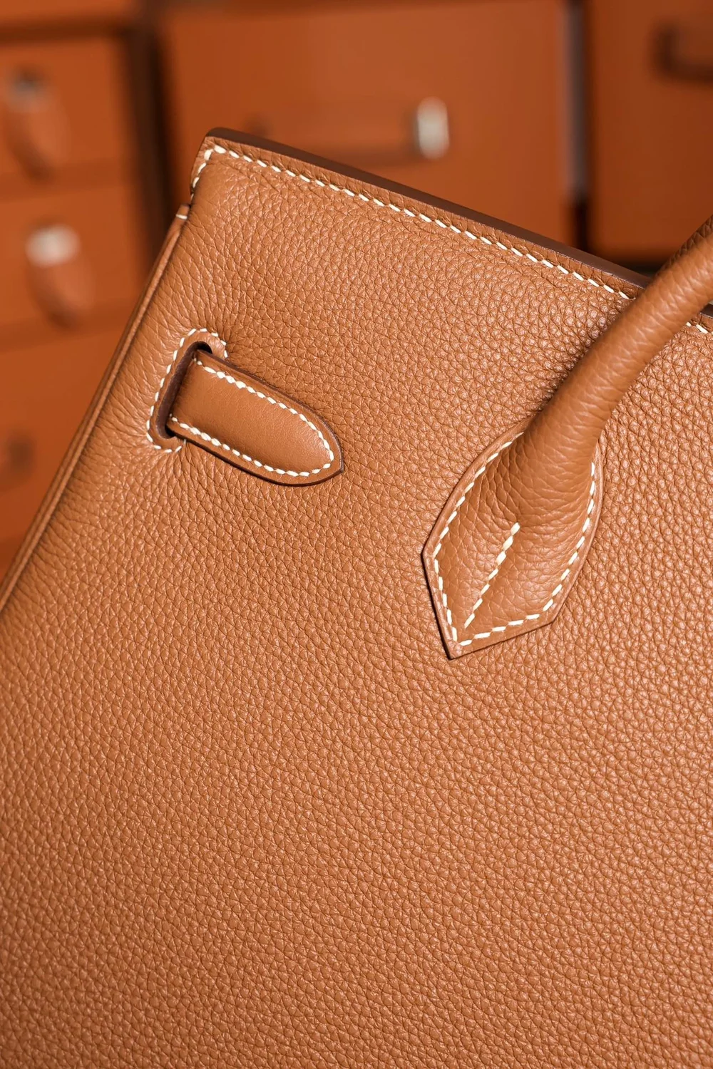 에르메스 버킨 30 르투르네 브라운 팔라듐 하드웨어 (100% HAND MADE)