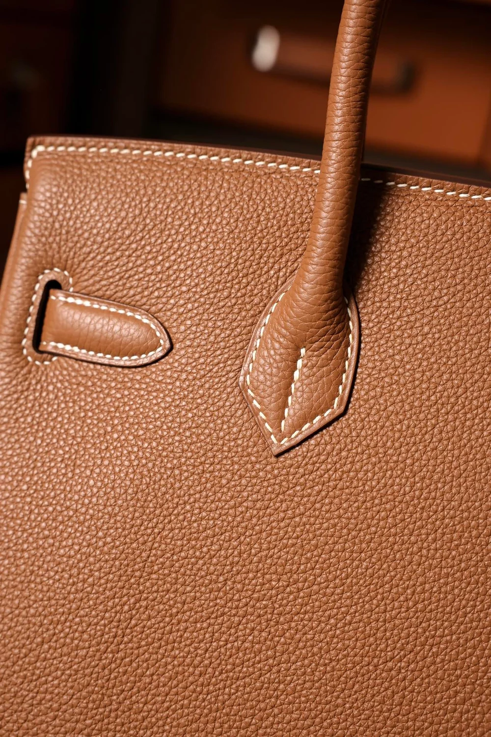 에르메스 버킨 30 르투르네 브라운 팔라듐 하드웨어 (100% HAND MADE)