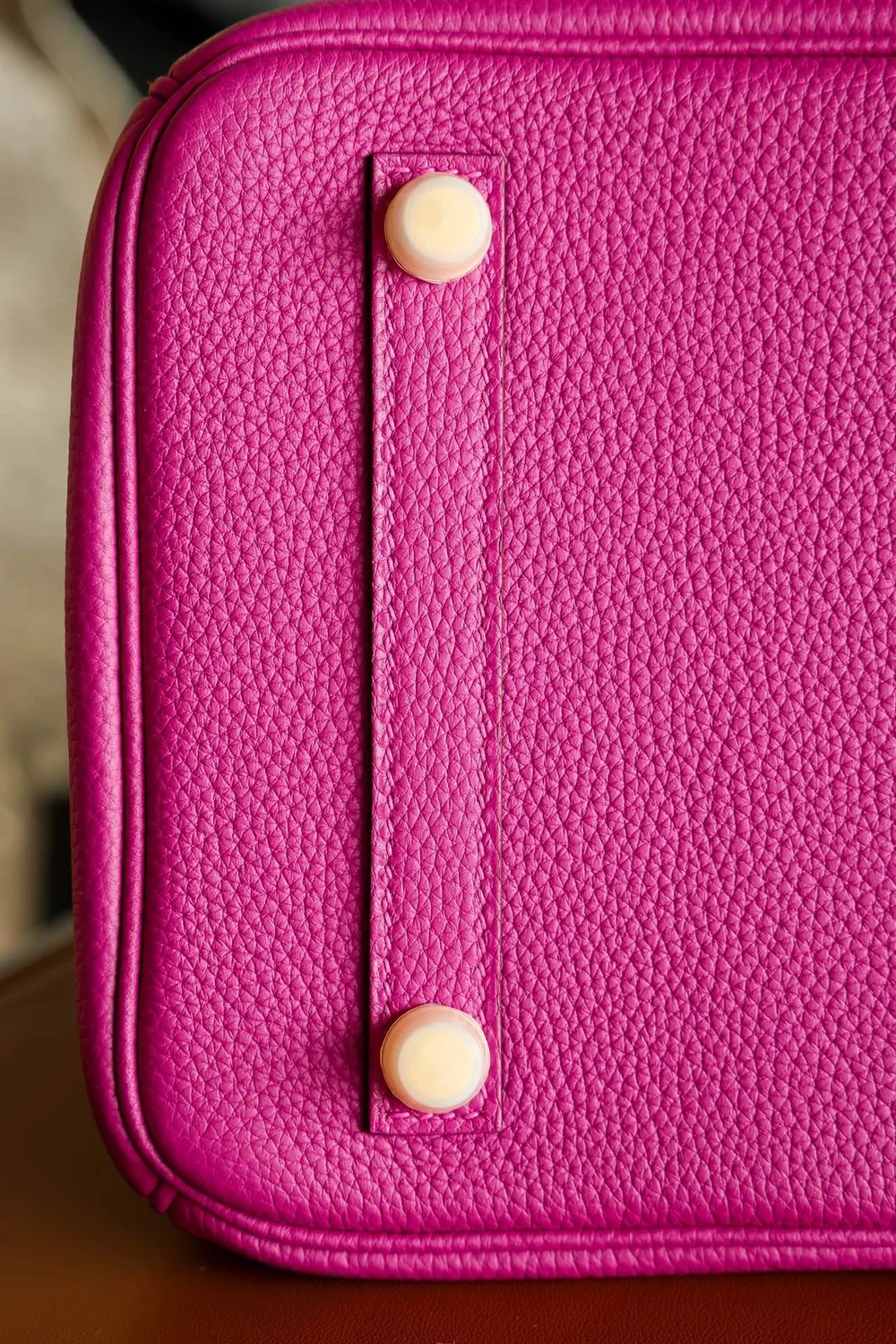 에르메스 버킨 30 르투르네 토고 & 크로커다일 핑크 골드 하드웨어 (100% HAND MADE)