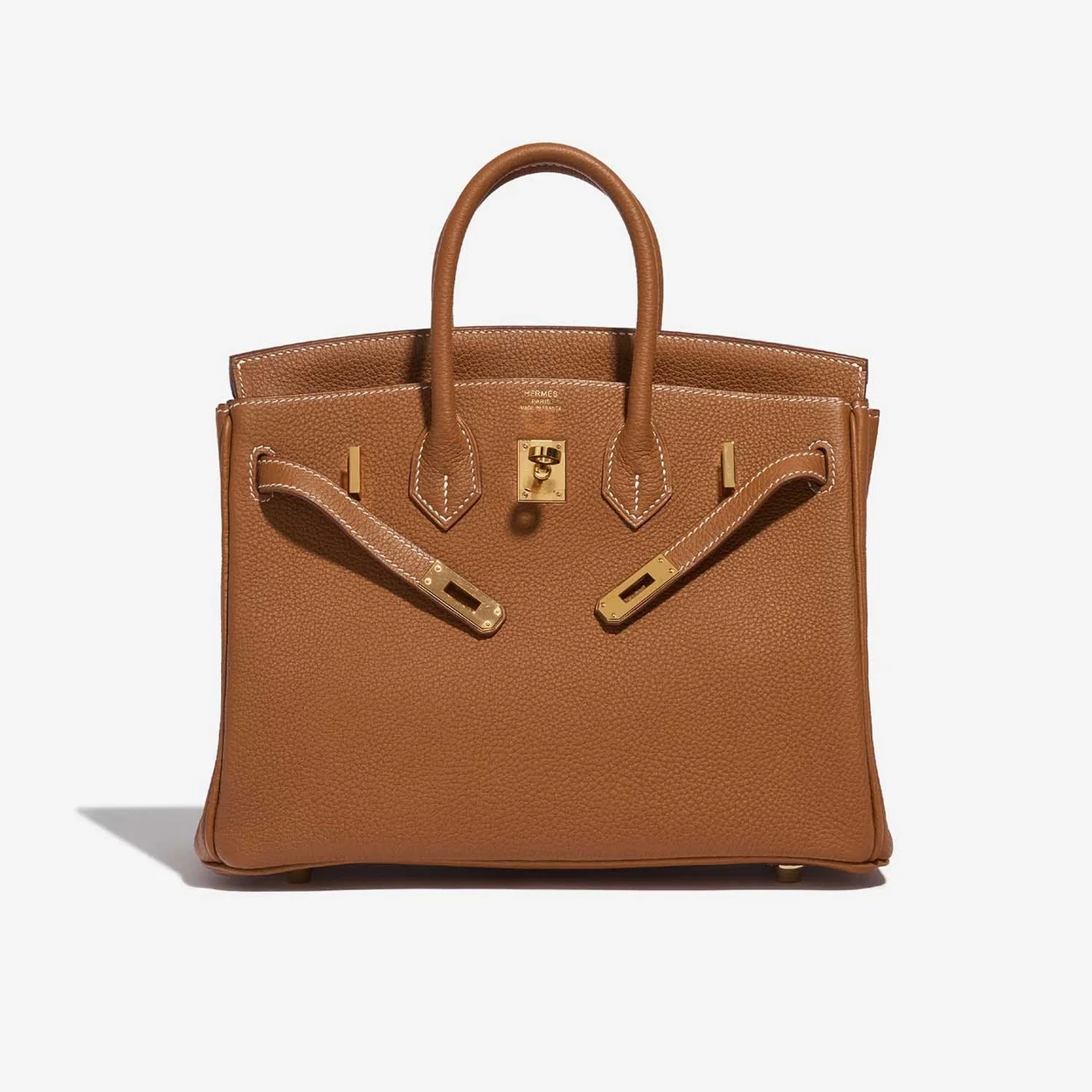 에르메스 버킨 25 르투르네 골든 브라운 골드 하드웨어 (100% HAND MADE)