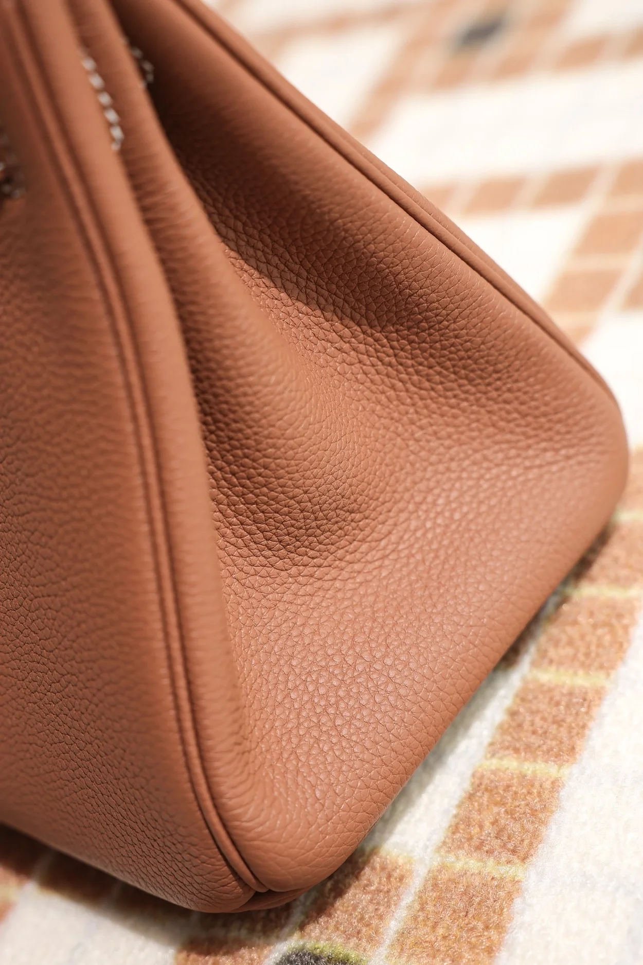 에르메스 버킨 25 르투르네 골든 브라운 골드 하드웨어 (100% HAND MADE)