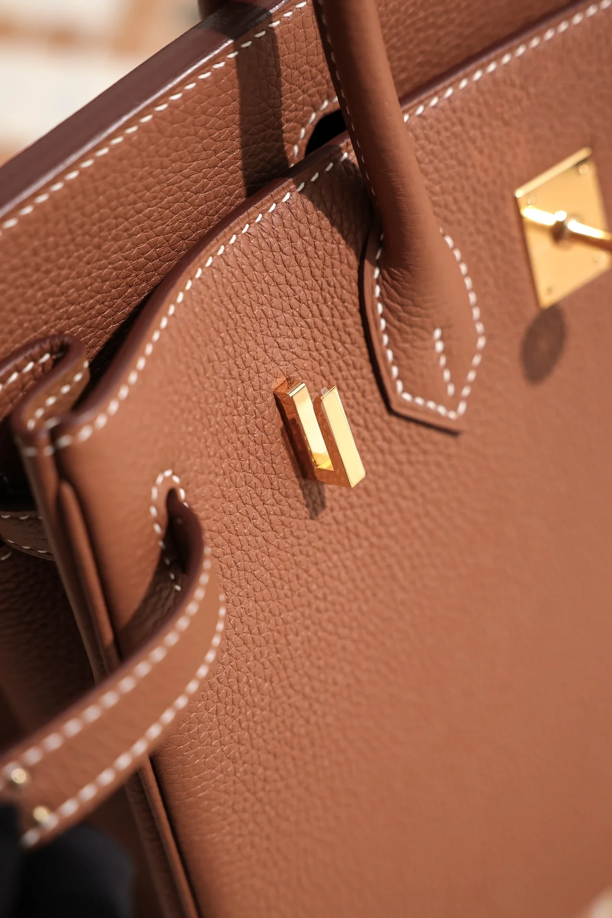 에르메스 버킨 25 르투르네 골든 브라운 골드 하드웨어 (100% HAND MADE)