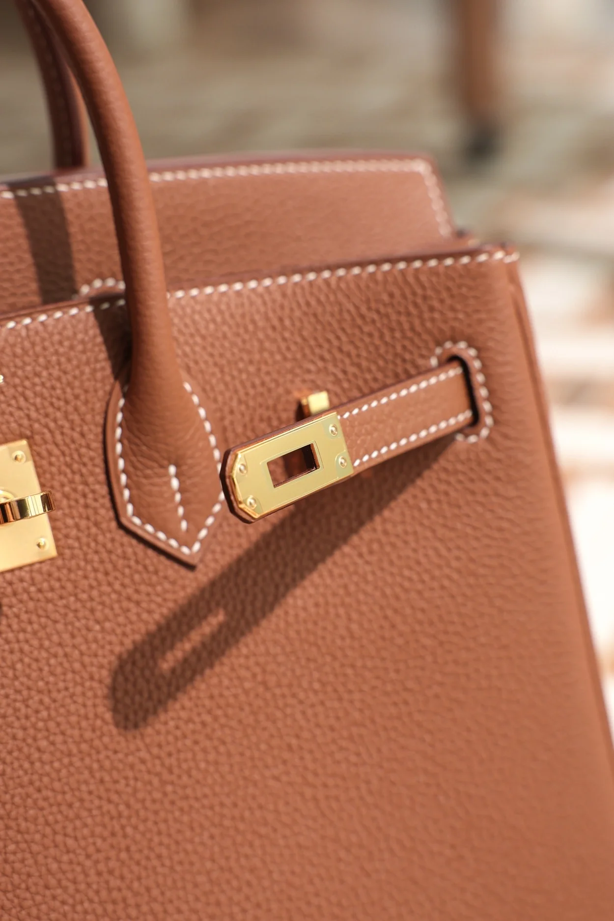 에르메스 버킨 25 르투르네 골든 브라운 골드 하드웨어 (100% HAND MADE)