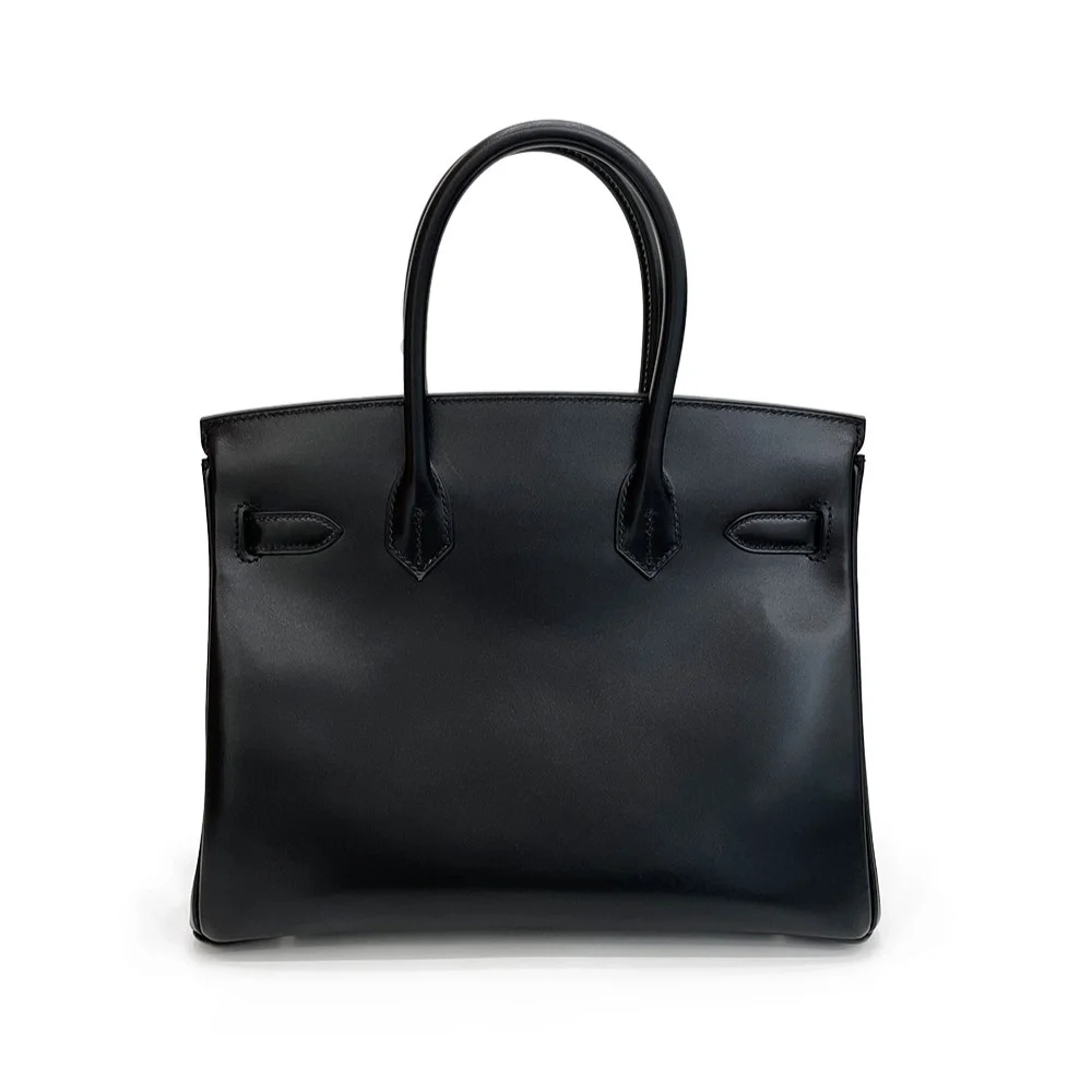 에르메스 버킨 30 르투르네 박스 블랙 팔라듐 하드웨어 (100% HAND MADE)