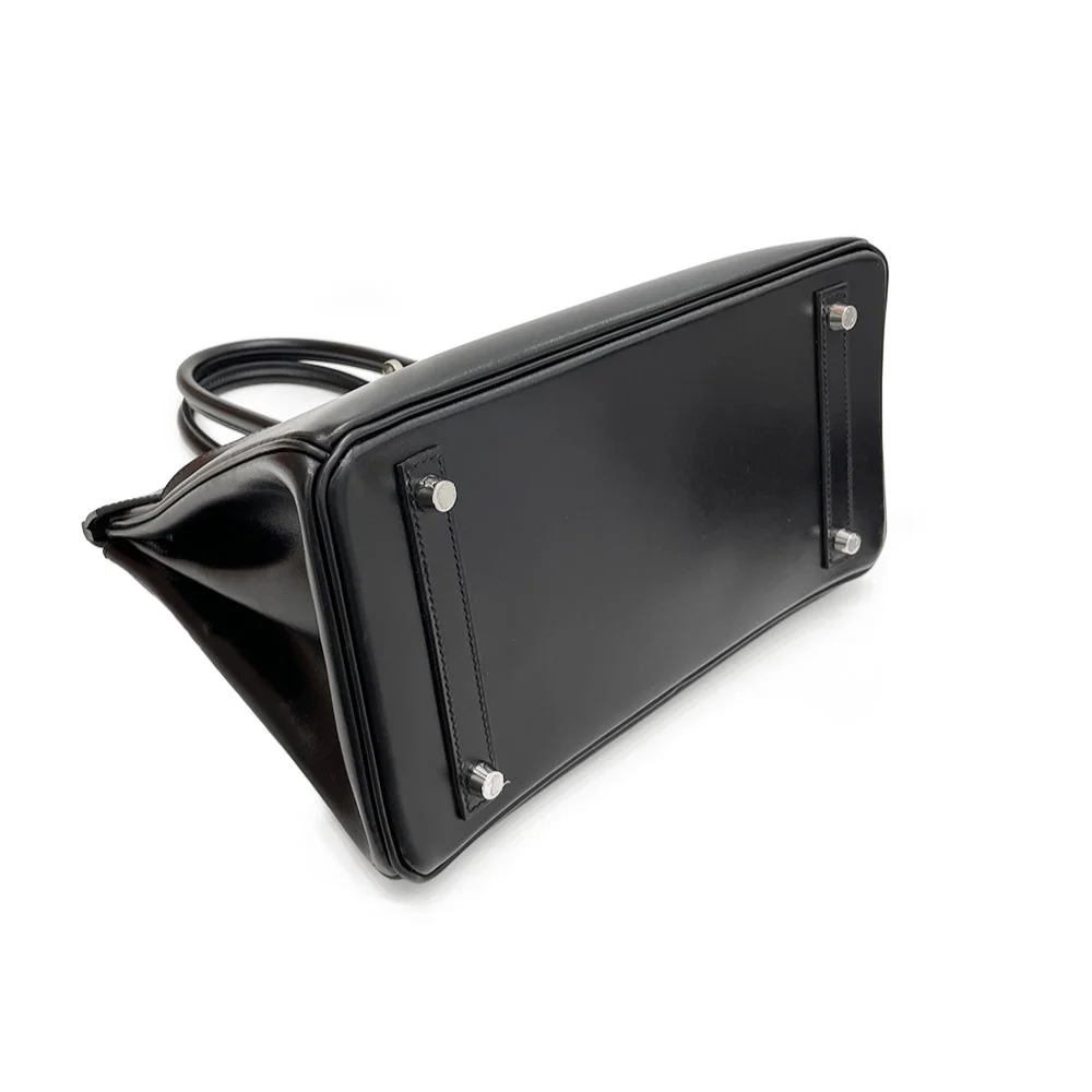 에르메스 버킨 30 르투르네 박스 블랙 팔라듐 하드웨어 (100% HAND MADE)