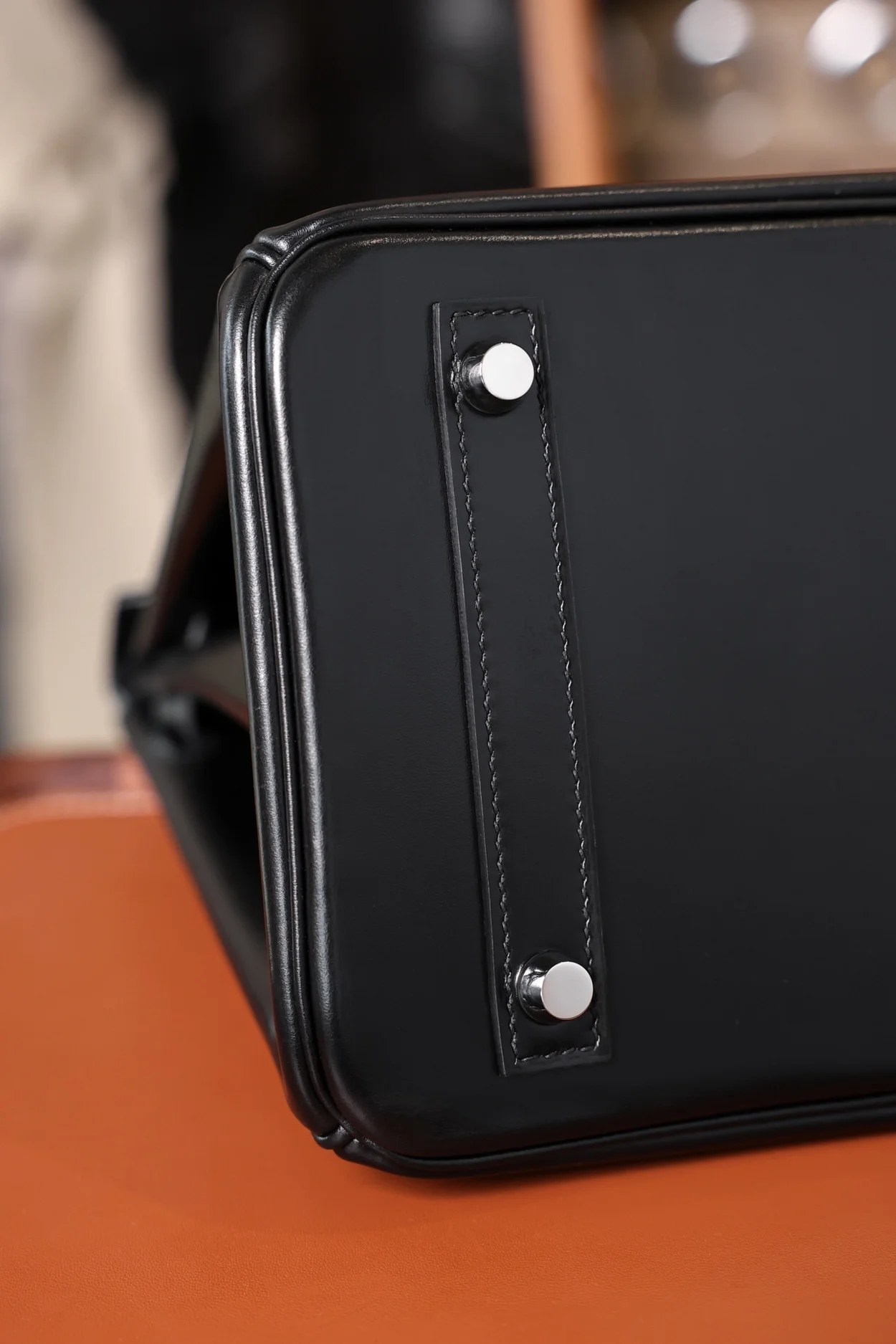 에르메스 버킨 30 르투르네 박스 블랙 팔라듐 하드웨어 (100% HAND MADE)