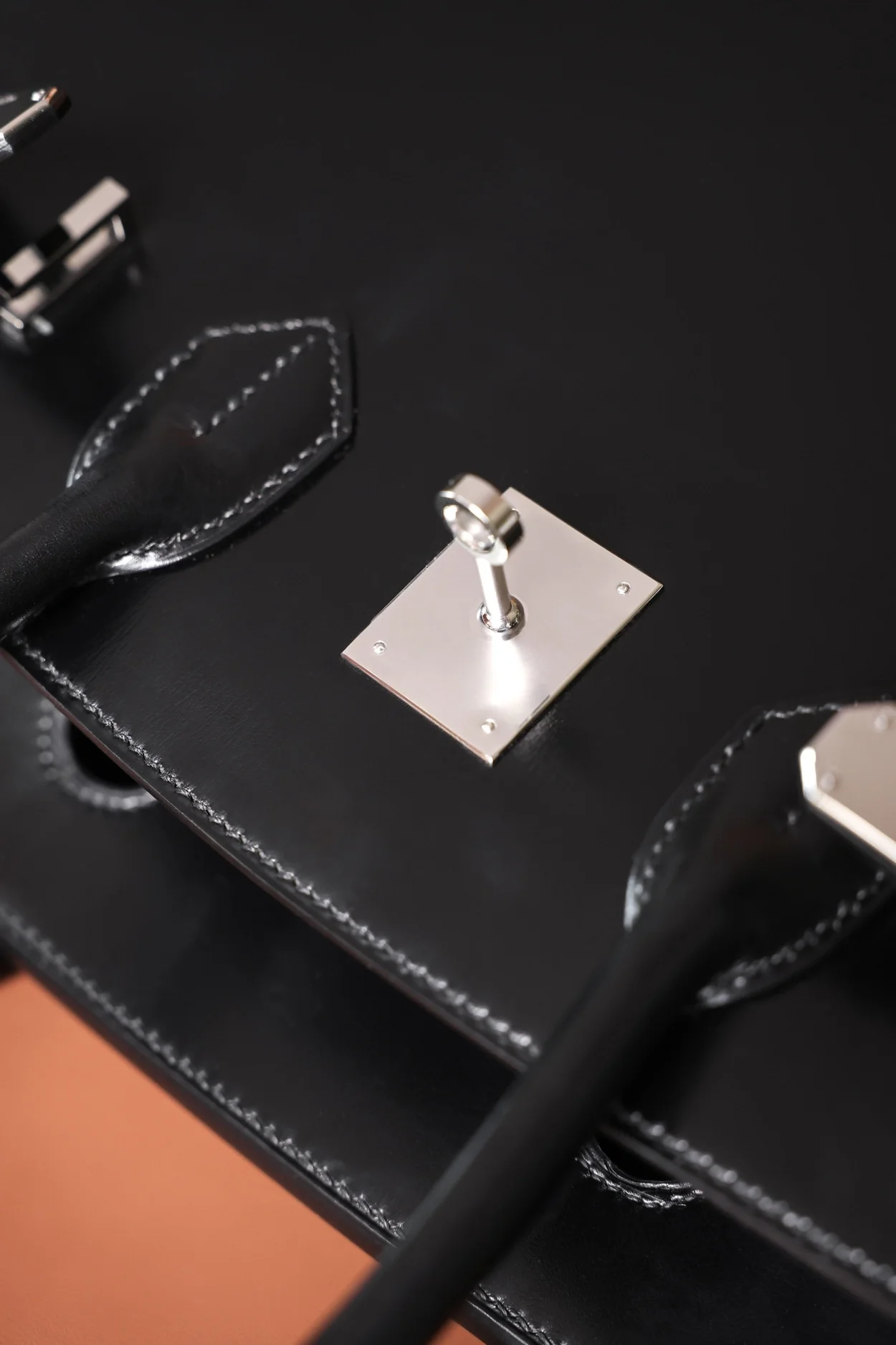 에르메스 버킨 30 르투르네 박스 블랙 팔라듐 하드웨어 (100% HAND MADE)