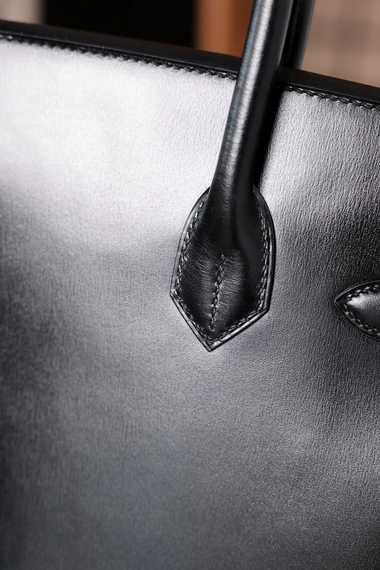 에르메스 버킨 30 르투르네 박스 블랙 팔라듐 하드웨어 (100% HAND MADE)