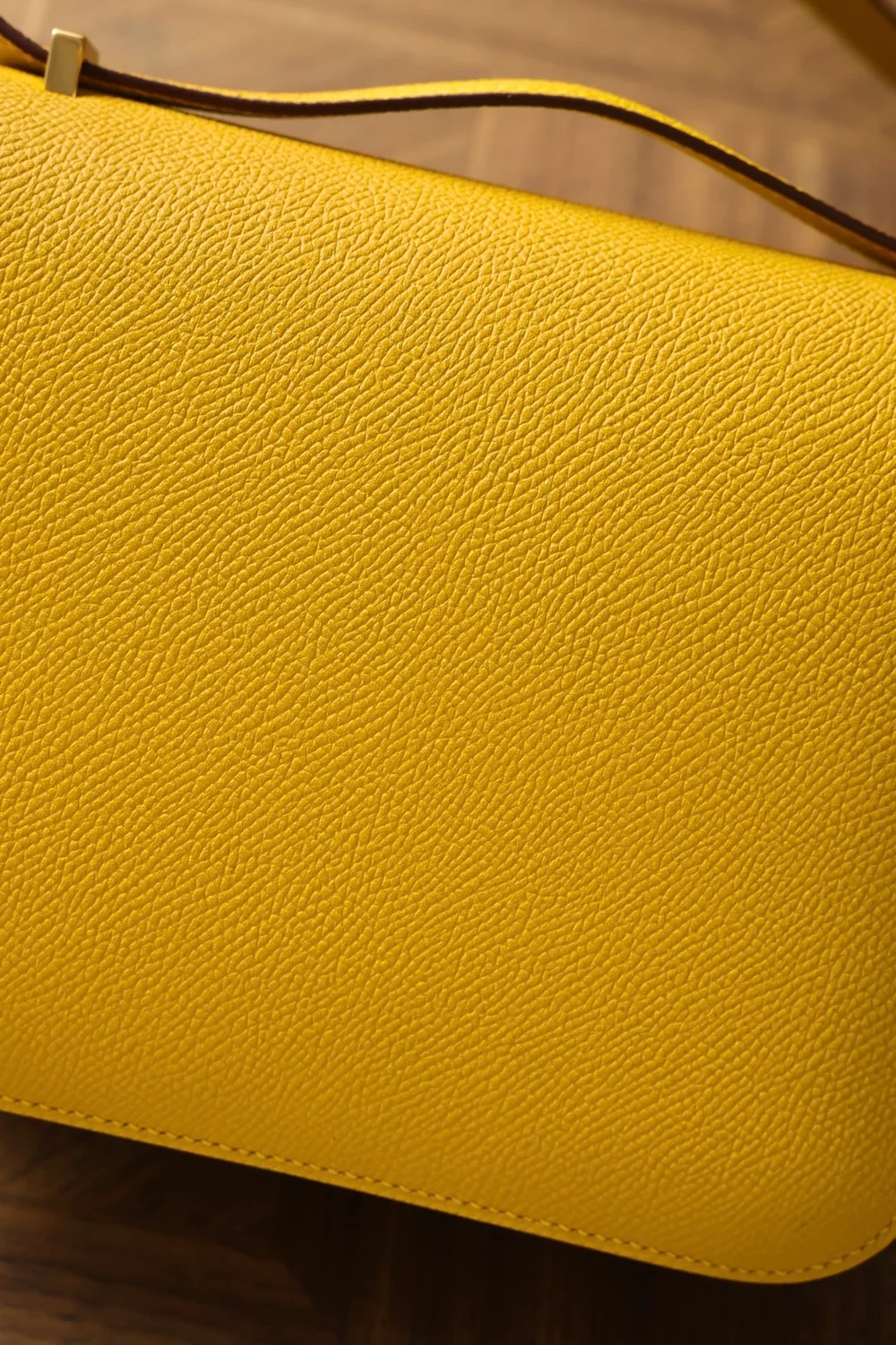 에르메스 콘스탄스 18 옐로우 앱송 골드 하드웨어 (100% HAND MADE)