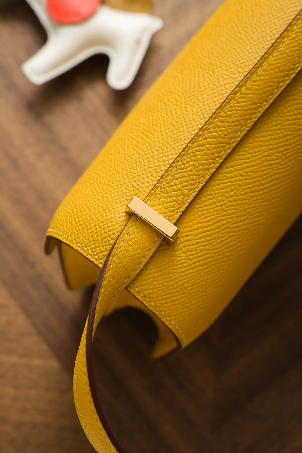 에르메스 콘스탄스 18 옐로우 앱송 골드 하드웨어 (100% HAND MADE)