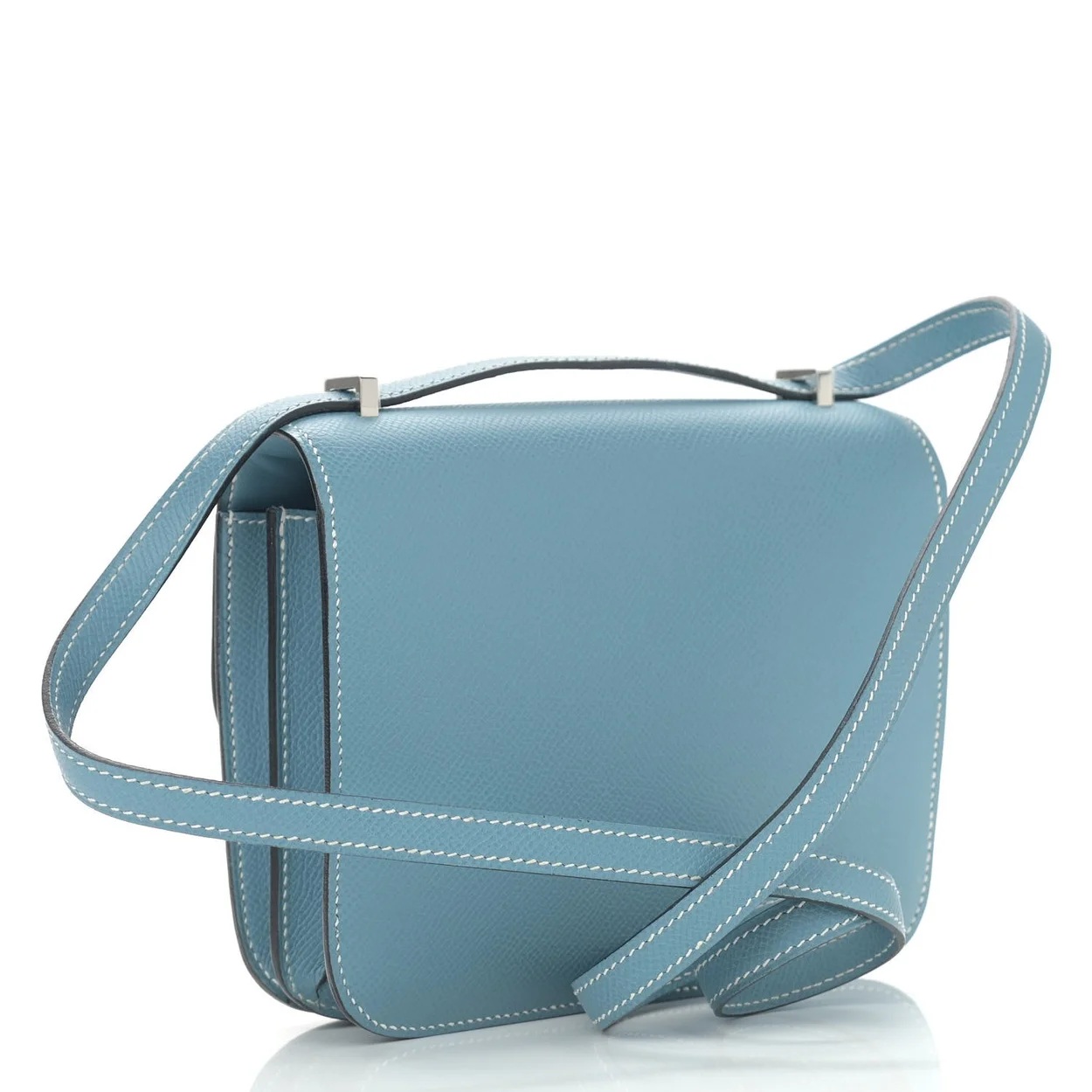 에르메스 콘스탄스 18 데님 블루 앱송 팔라듐 하드웨어 (100% HAND MADE)