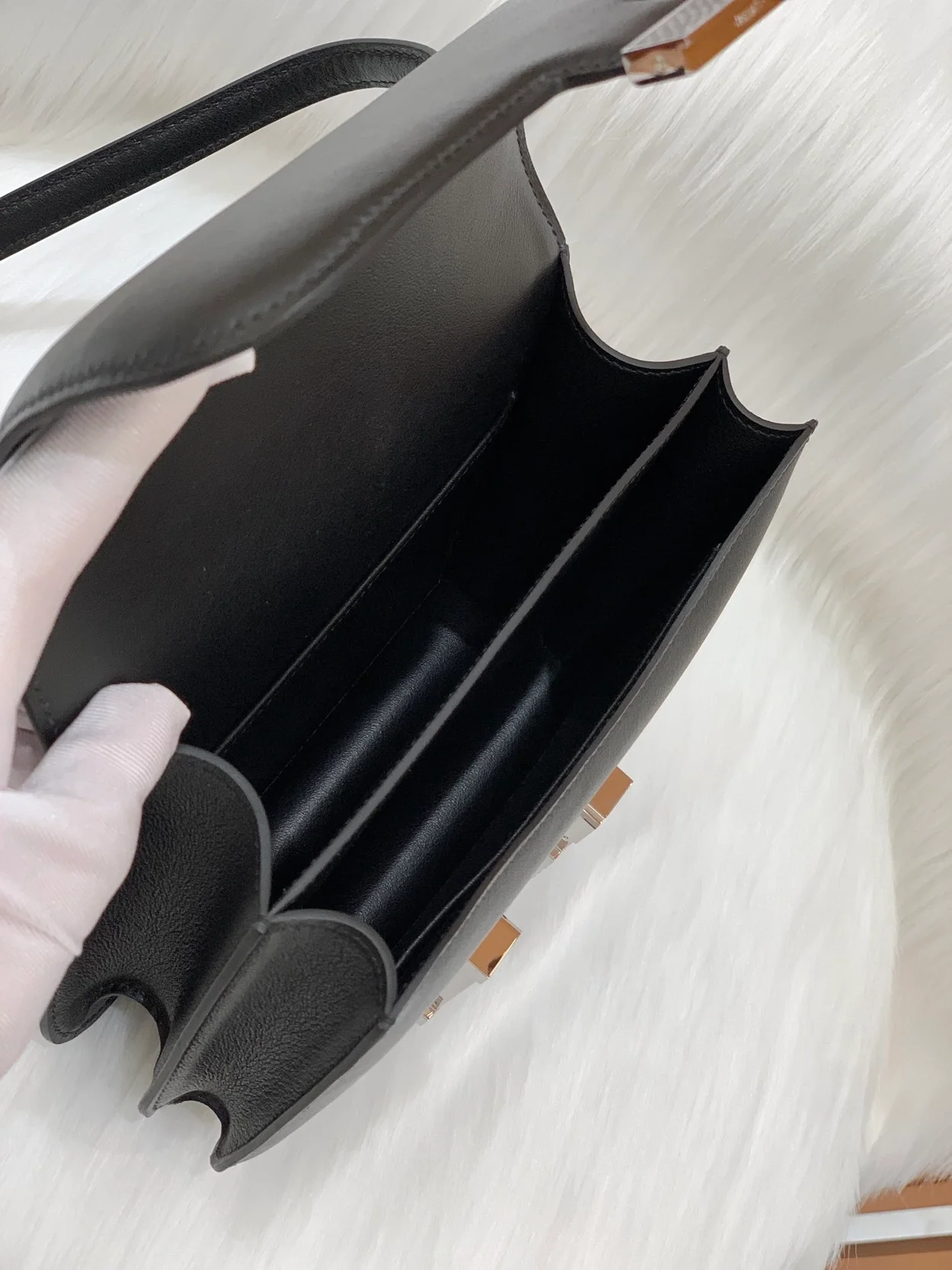 에르메스 콘스탄스 18 블랙 스위프트 리자드 버클 팔라듐 하드웨어 (100% HAND MADE)