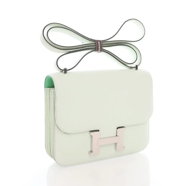 에르메스 콘스탄스 18 버블 그린 스위프트 팔라듐 하드웨어 (100% HAND MADE)