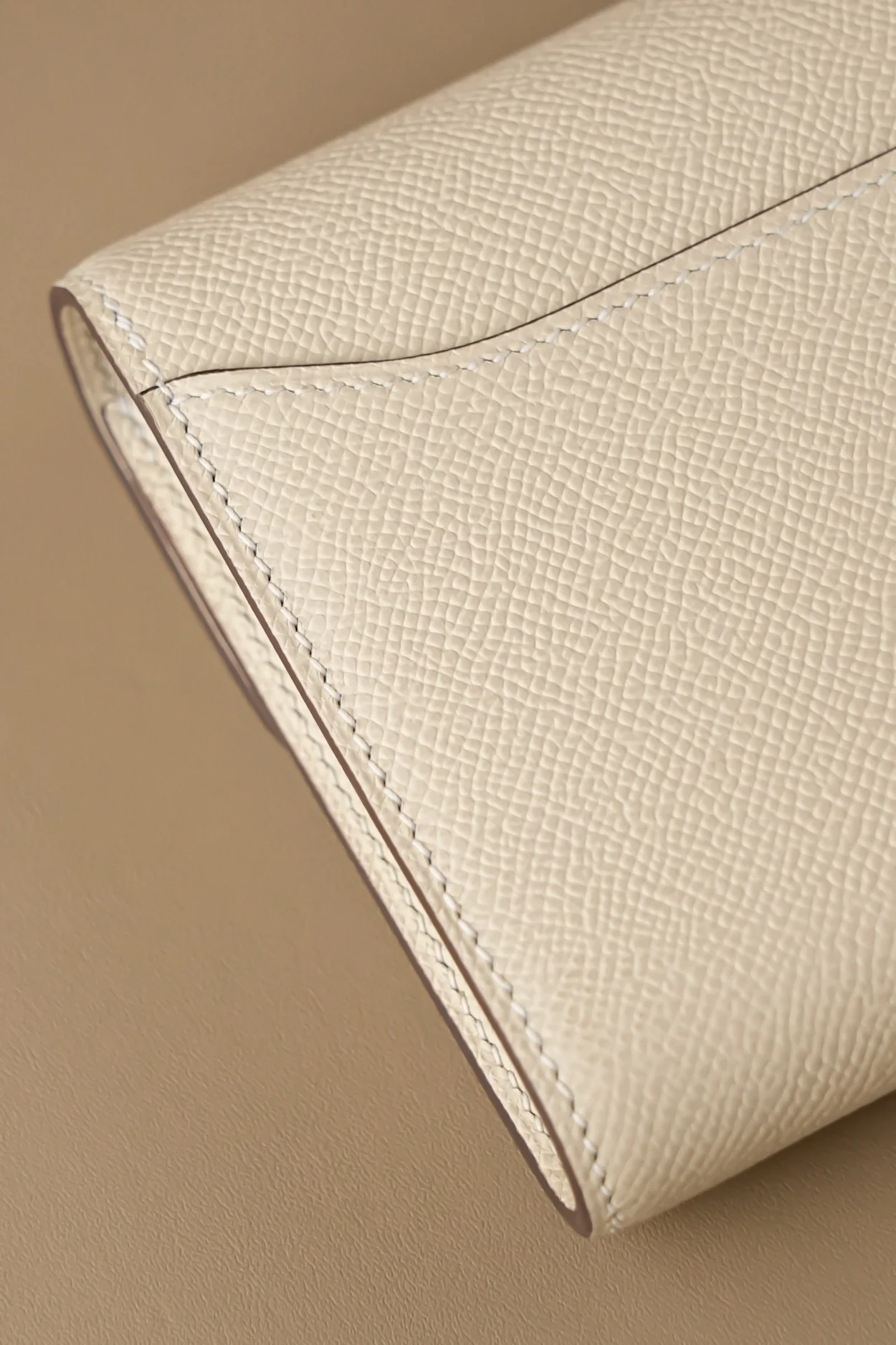 에르메스 콘스탄스 롱 투 고 지갑 크레 앱송 골드 하드웨어 (100% HAND MADE)