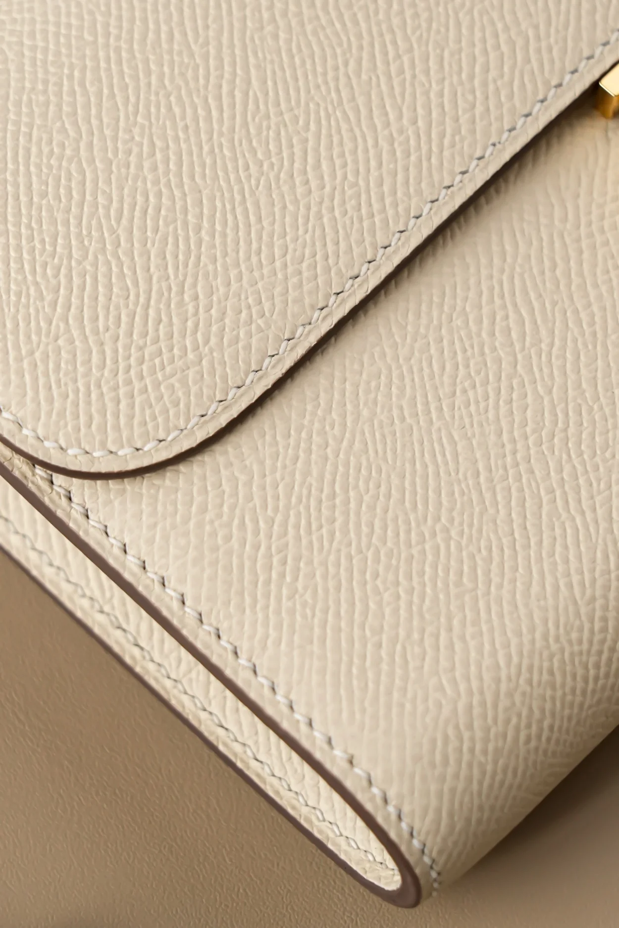 에르메스 콘스탄스 롱 투 고 지갑 크레 앱송 골드 하드웨어 (100% HAND MADE)