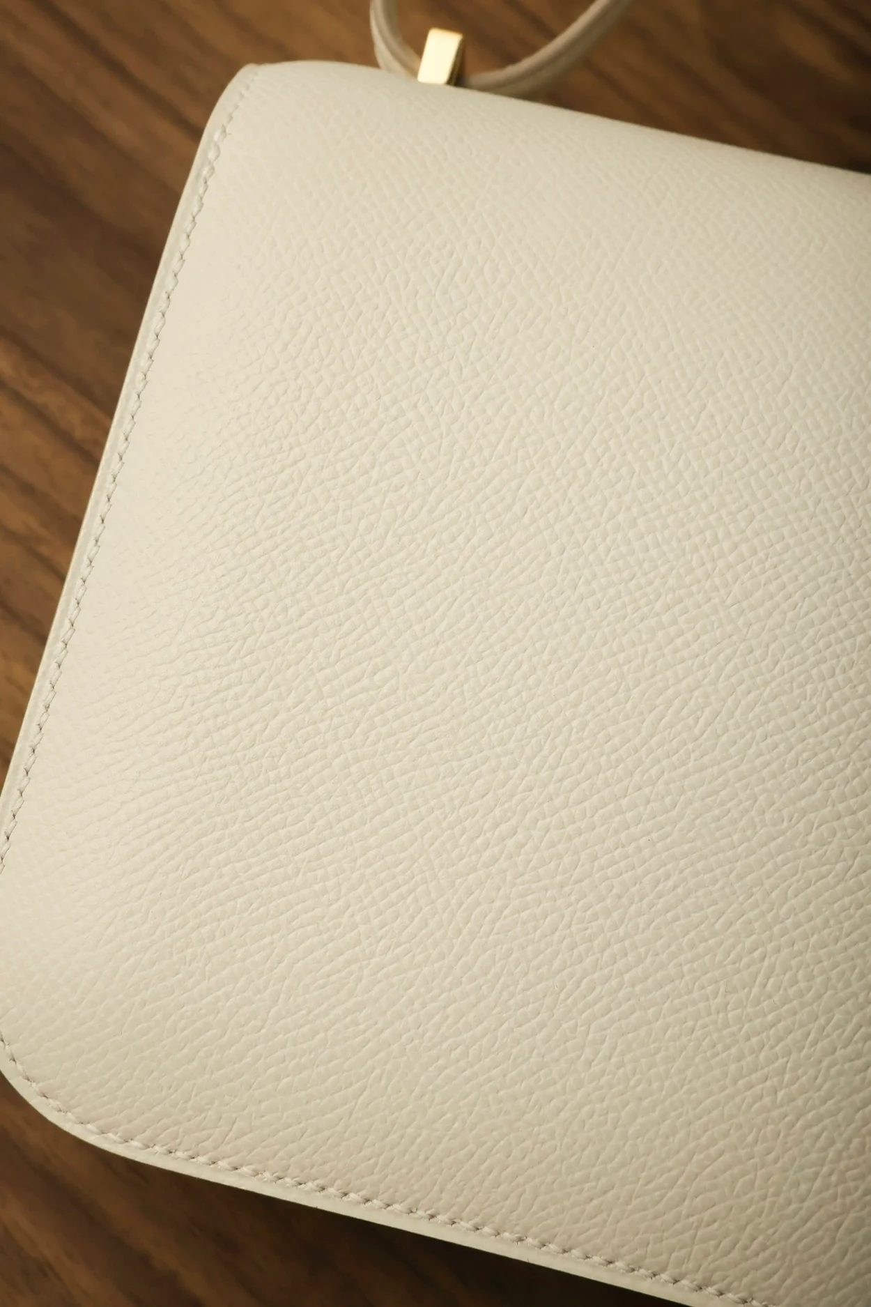 에르메스 콘스탄스 18 화이트 앱송 골드 하드웨어 (100% HAND MADE)