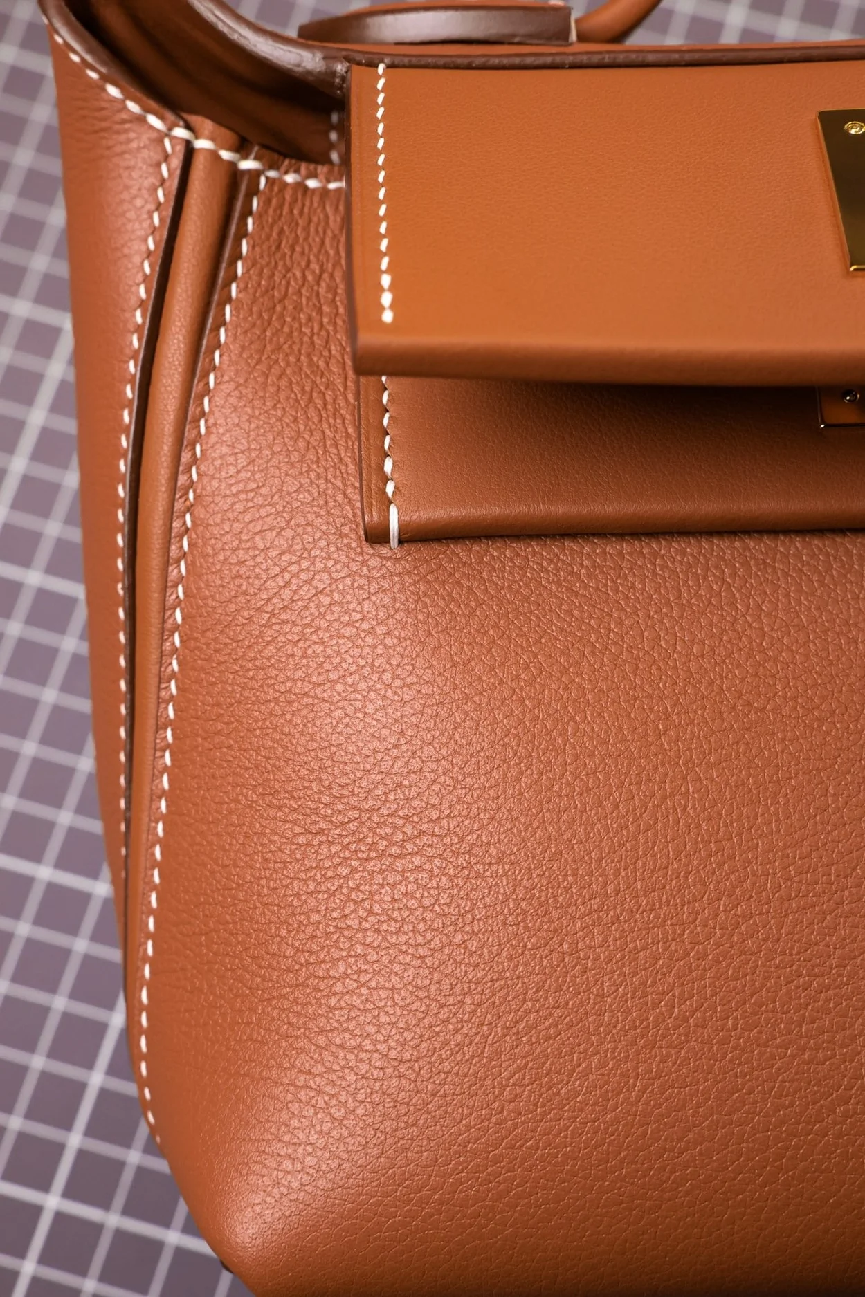 에르메스 2424 미니 백 브라운 골드 하드웨어 (100% HAND MADE)