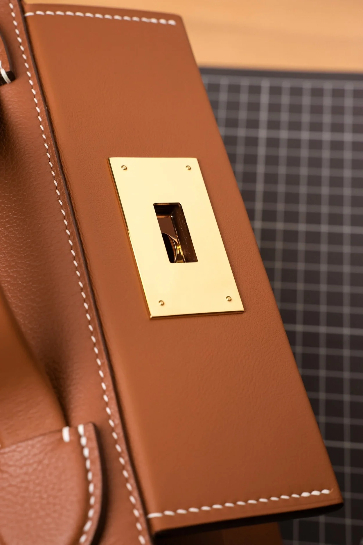 에르메스 2424 미니 백 브라운 골드 하드웨어 (100% HAND MADE)