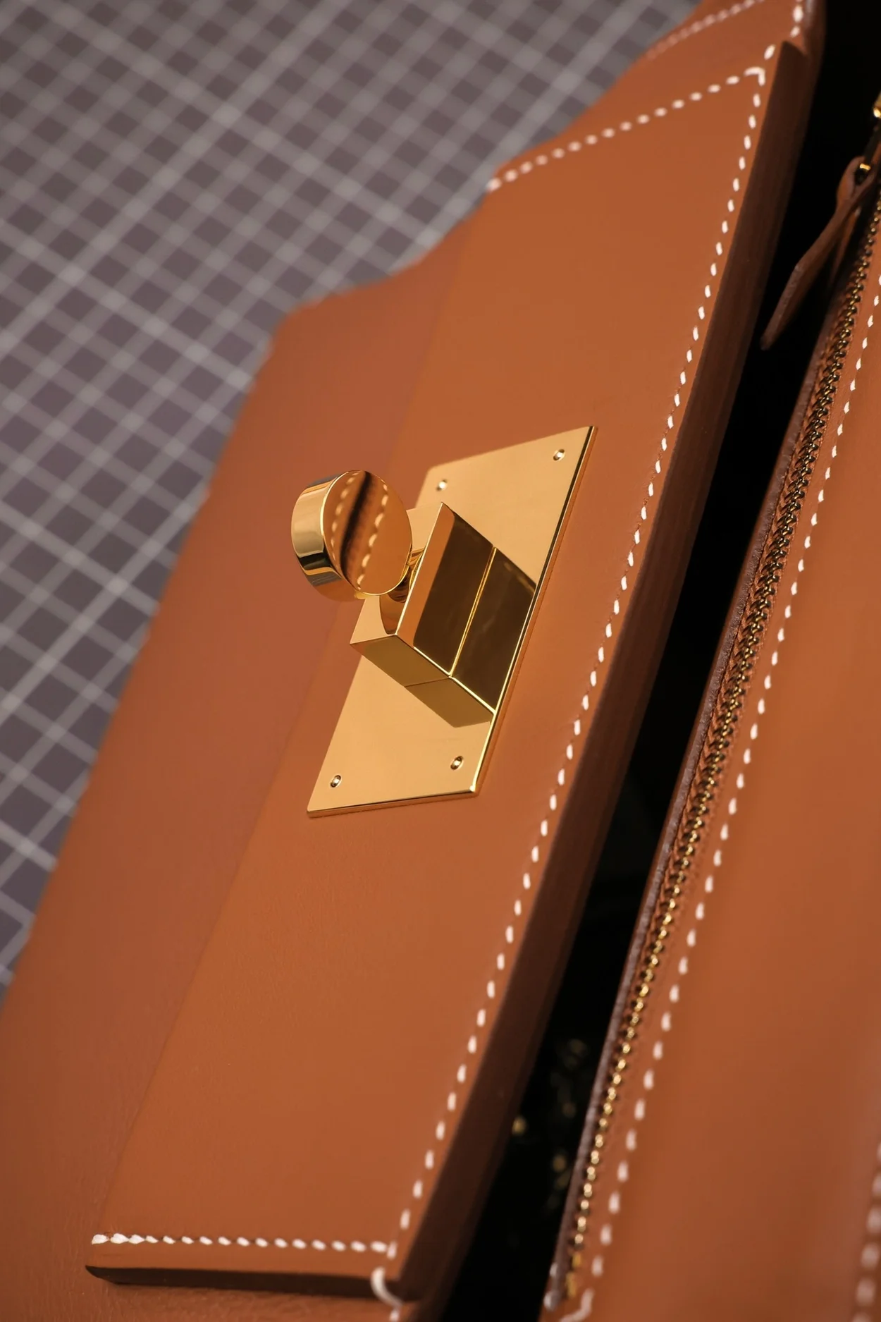 에르메스 2424 미니 백 브라운 골드 하드웨어 (100% HAND MADE)