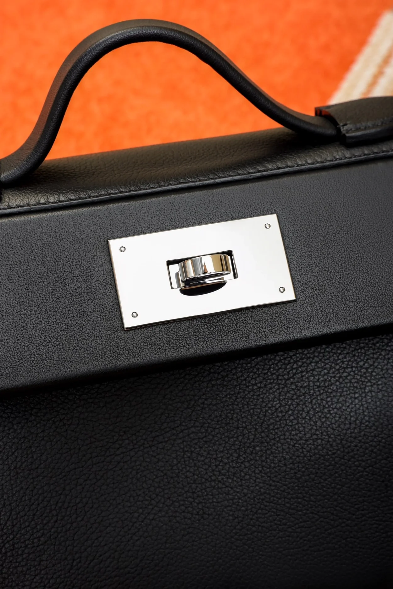 에르메스 2424 미니 백 블랙 팔라듐 하드웨어 (100% HAND MADE)