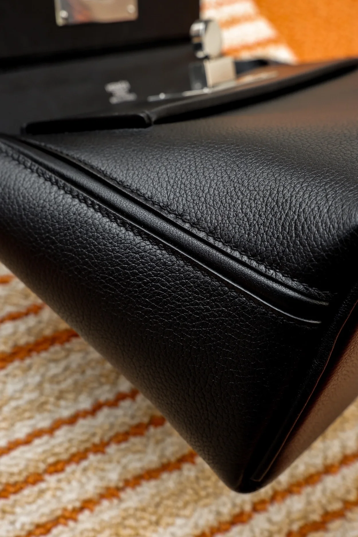 에르메스 2424 미니 백 블랙 팔라듐 하드웨어 (100% HAND MADE)