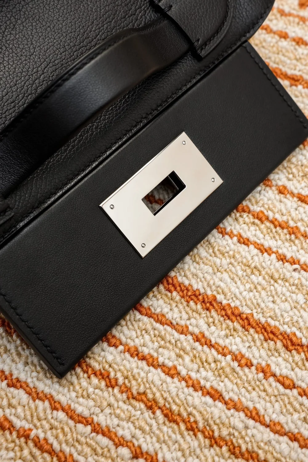 에르메스 2424 미니 백 블랙 팔라듐 하드웨어 (100% HAND MADE)