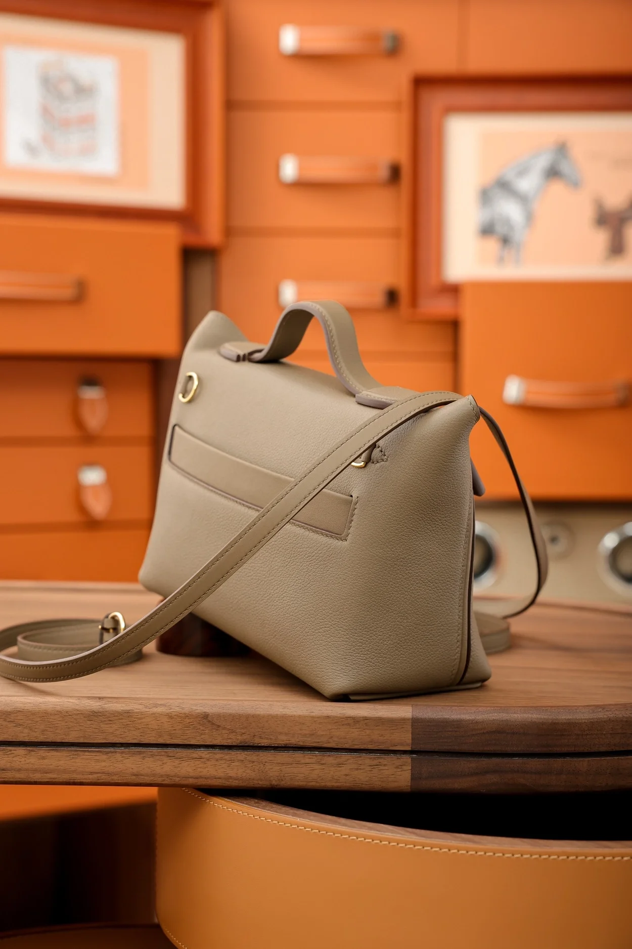 에르메스 뉴켈리 2424백 에토프 골드 하드웨어 (100% HAND MADE)