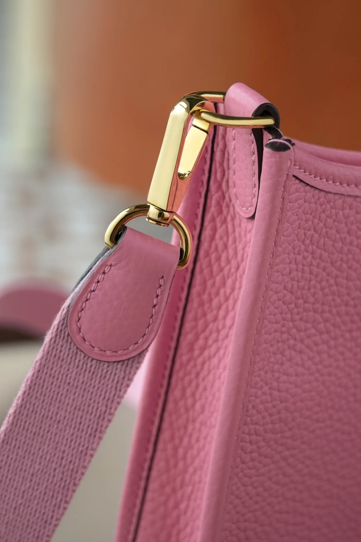 에르메스 에블린 16 핑크 골드 하드웨어 (100% HAND MADE)