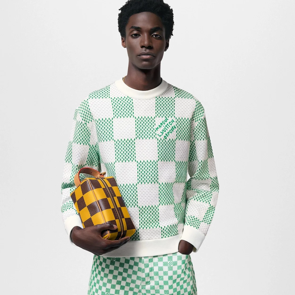 루이비통 락커 돕 키트 옐로우 N40567