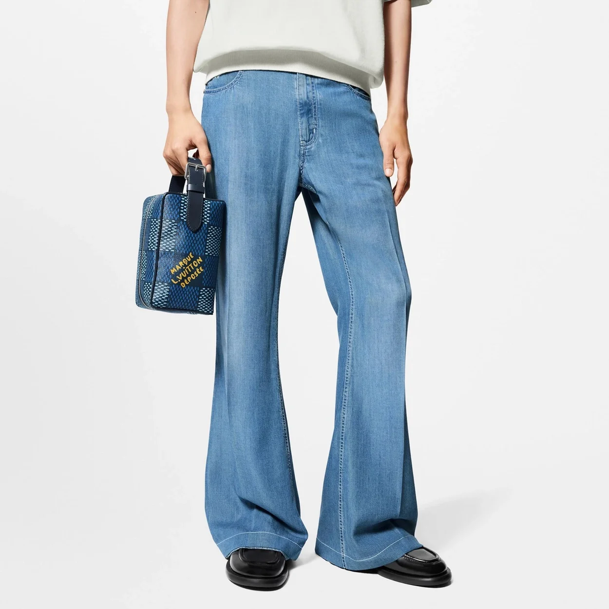 루이비통 락커 돕 키트 블루 N40747