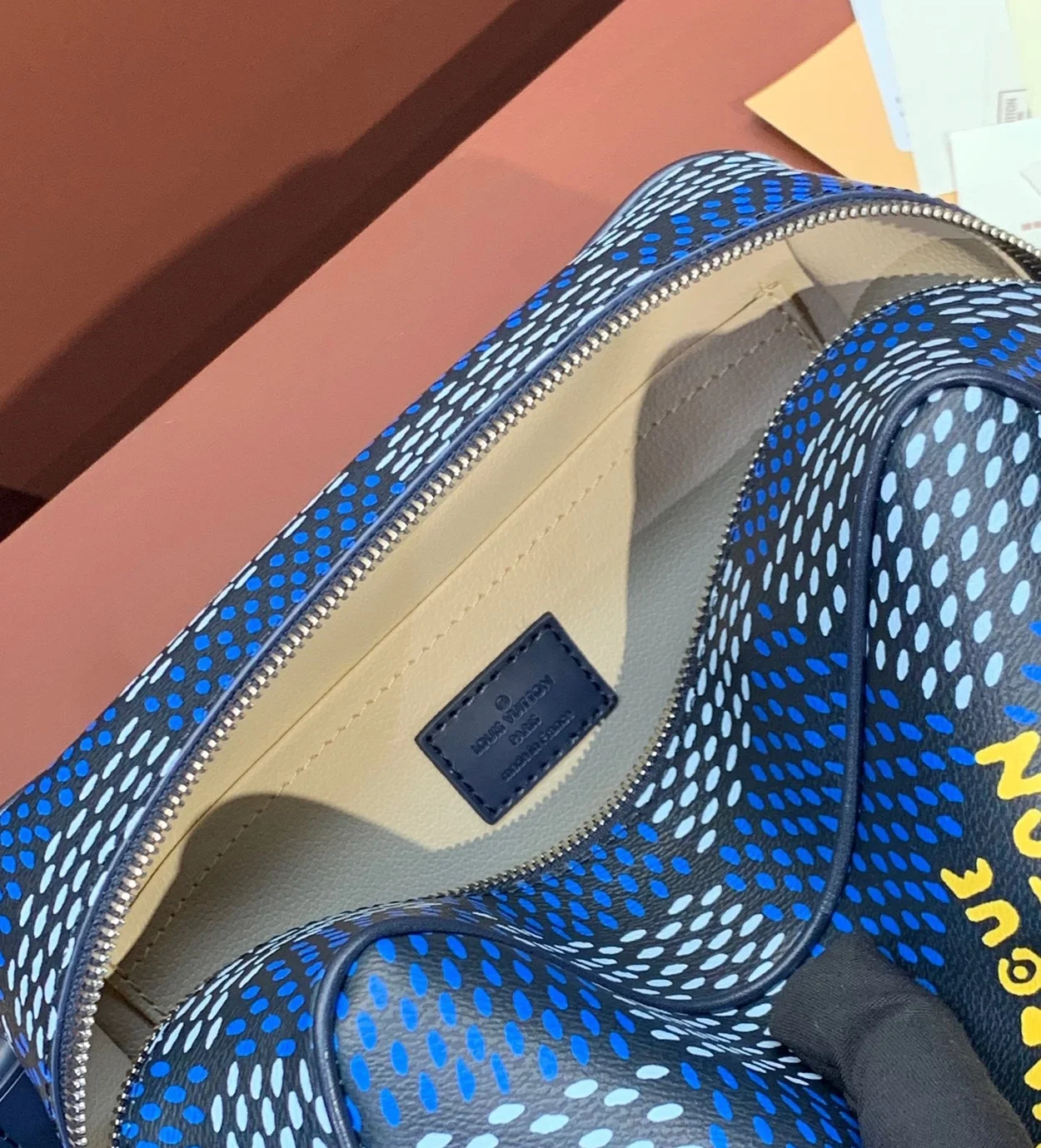 루이비통 락커 돕 키트 블루 N40747