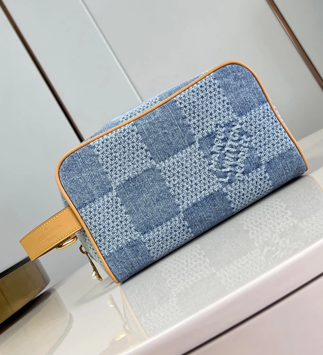 루이비통 락커 돕 키트 다미에 데님 블루 N40753