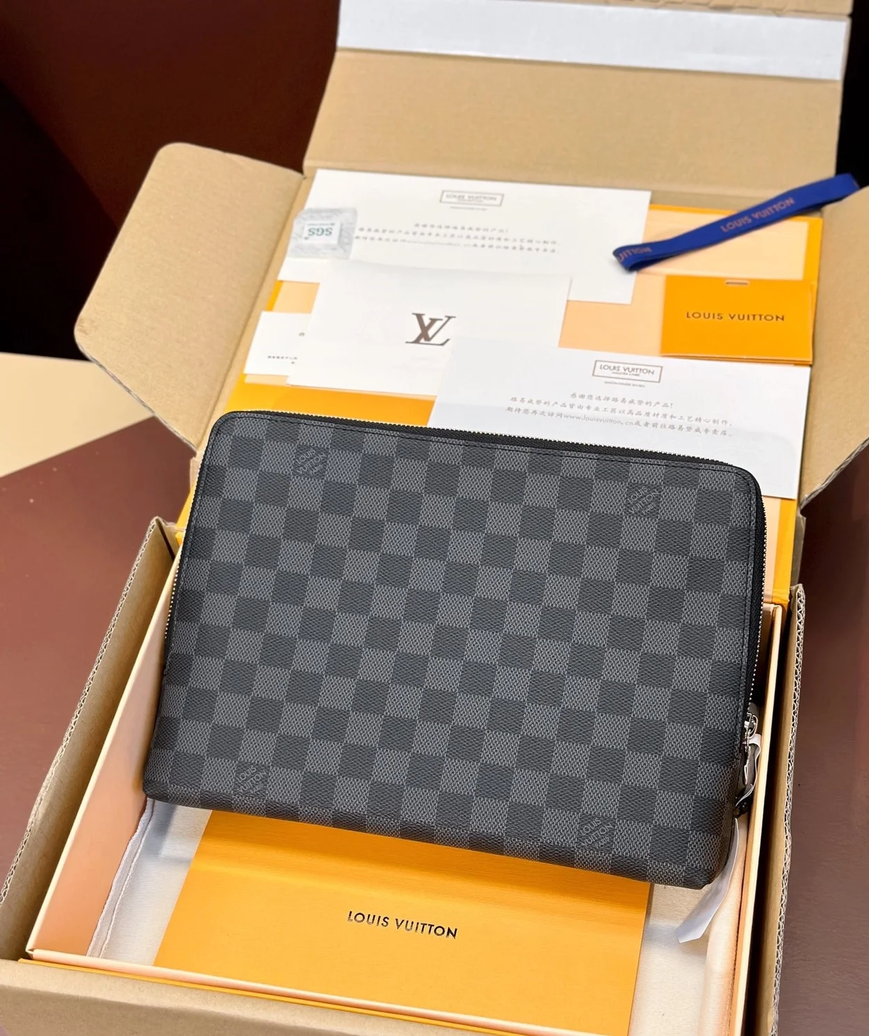 루이비통 헤이그 뉴 파우치 N60417