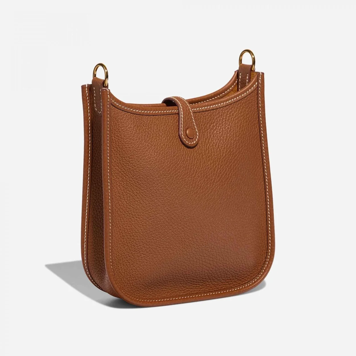 에르메스 에블린 16 브라운 골드 하드웨어 (100% HAND MADE)