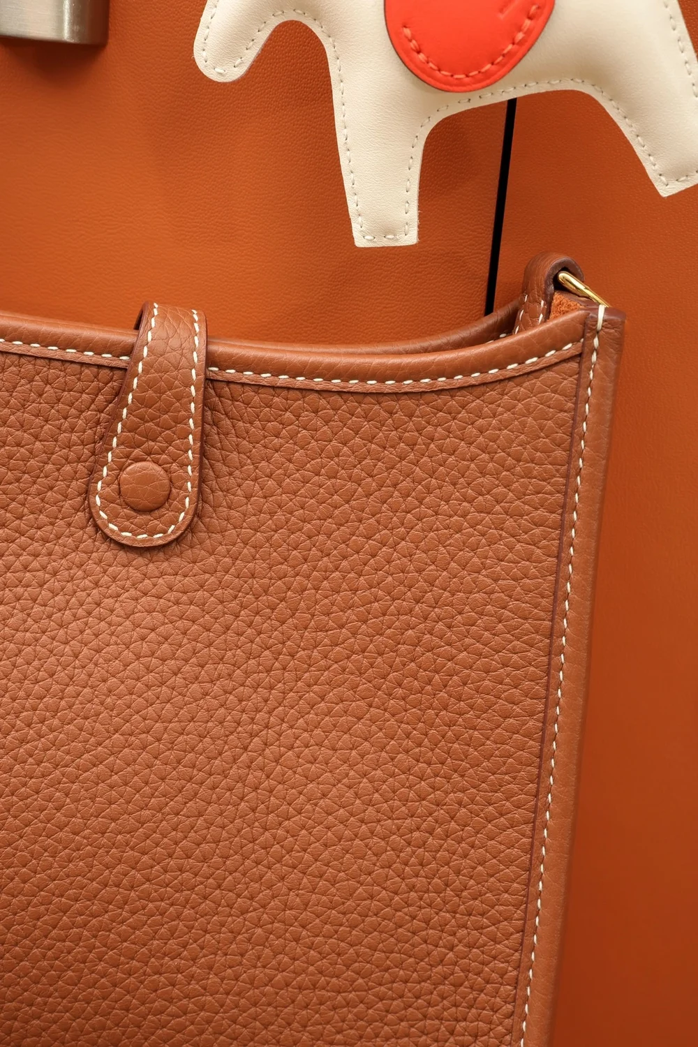 에르메스 에블린 16 브라운 골드 하드웨어 (100% HAND MADE)