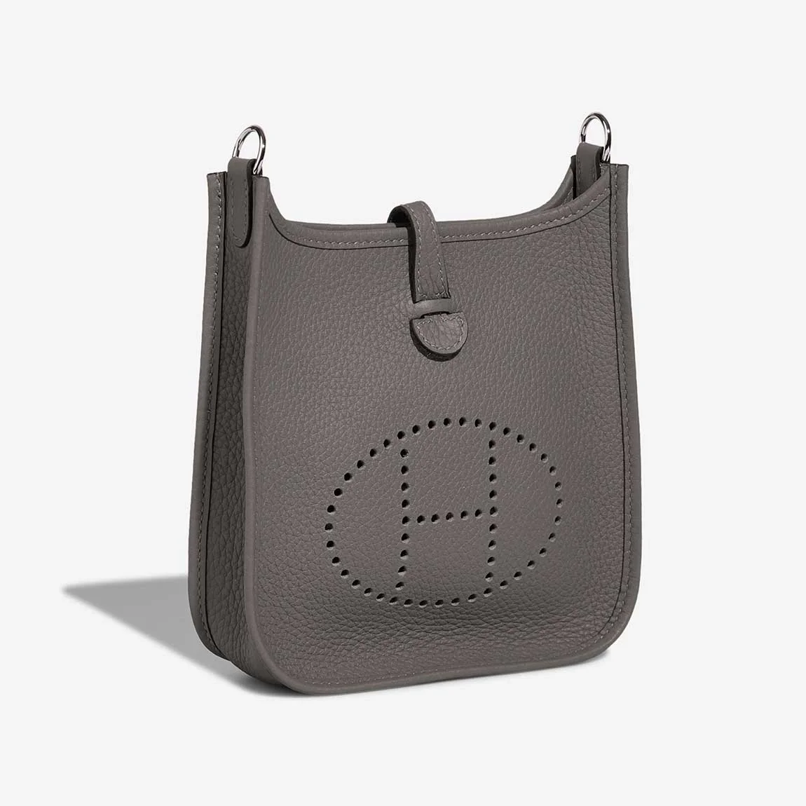 에르메스 에블린 16 아마존 백 그리스 메이어 클레망스 & 팔라듐 하드웨어 (100% HAND MADE)