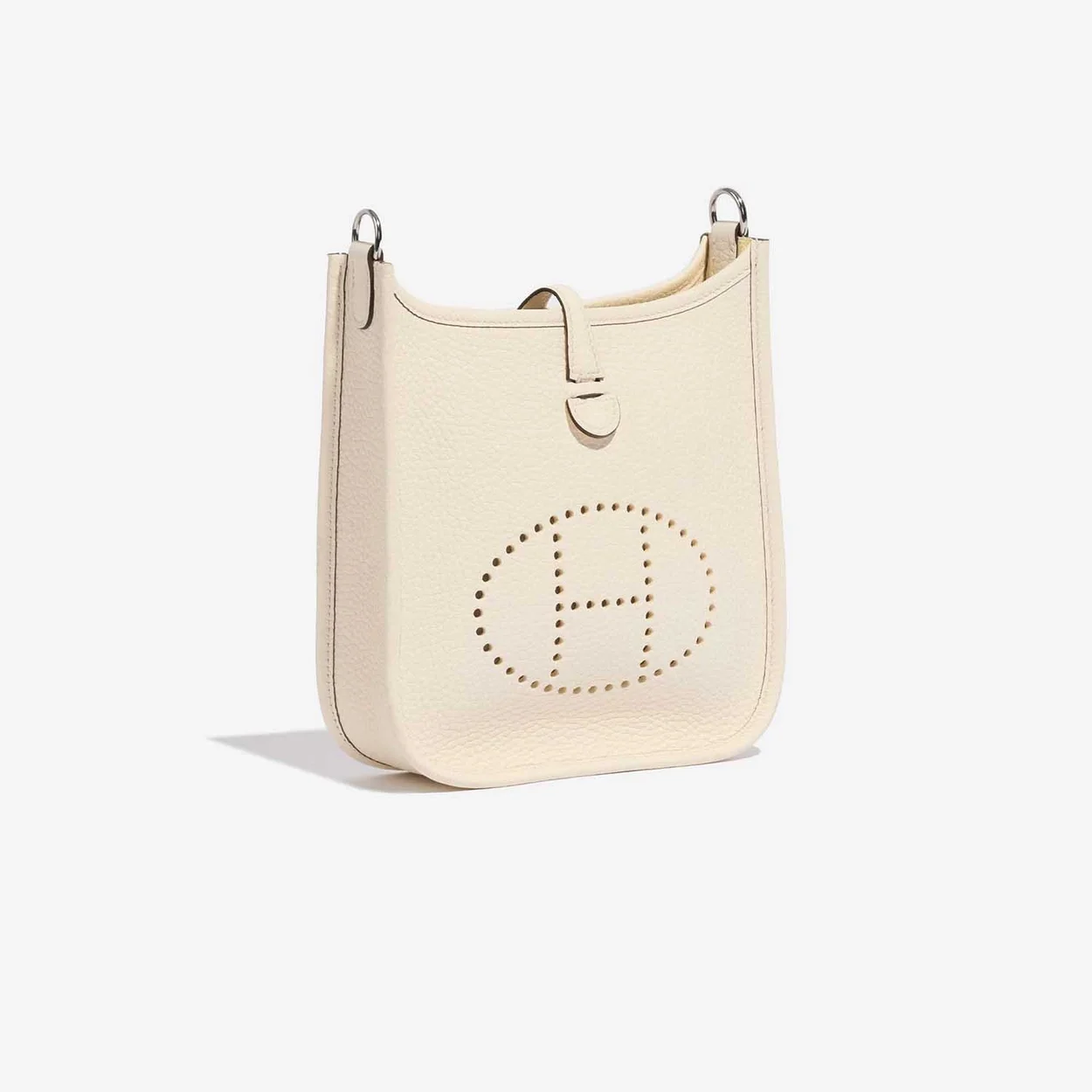 에르메스 에블린 16 아마존 백 아이보리 클레망스 & 팔라듐 하드웨어 (100% HAND MADE)