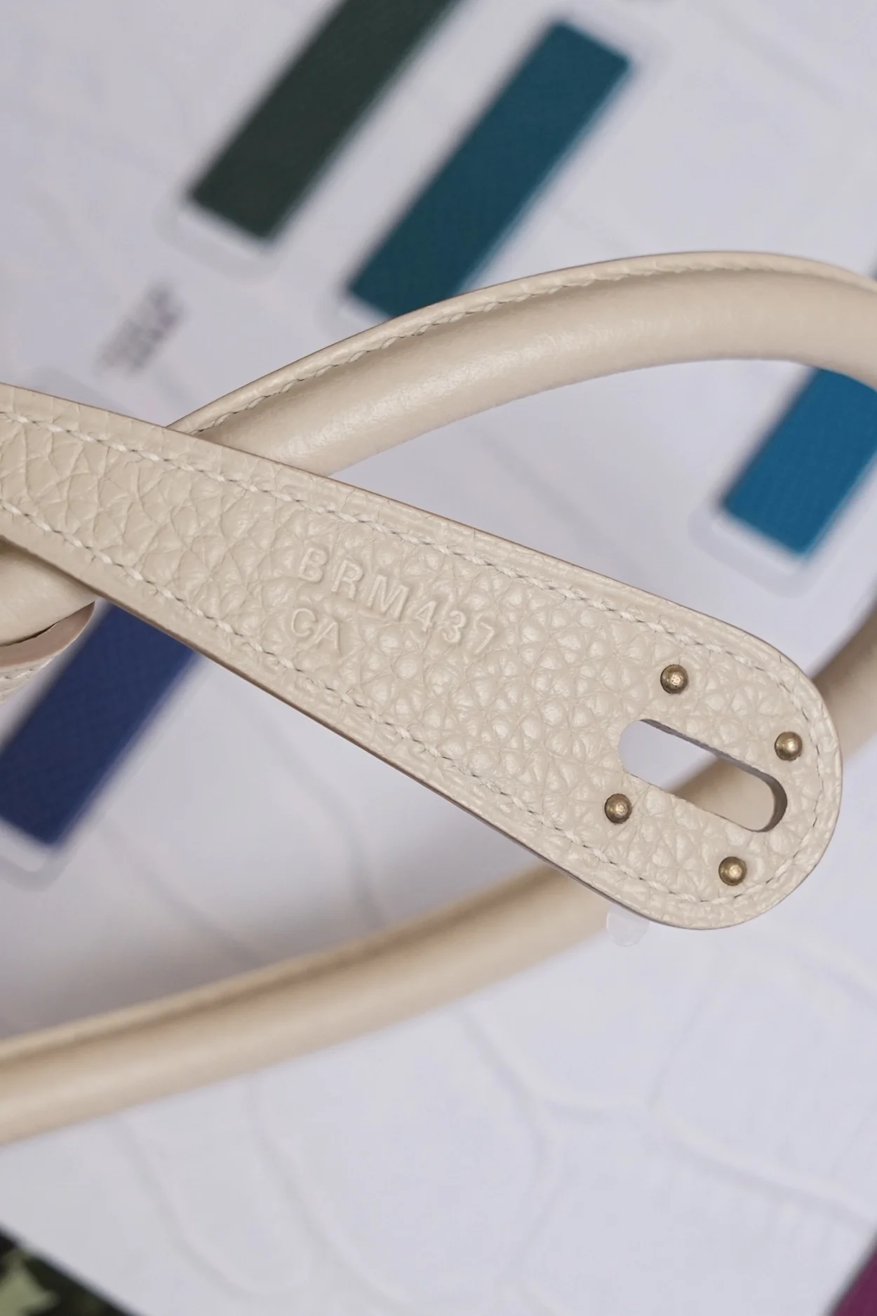 에르메스 린디 26 크림 클레망스 골드 하드웨어 (100% HAND MADE)