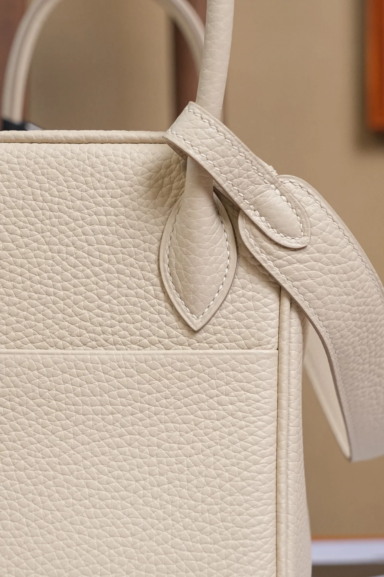 에르메스 린디 26 크림 클레망스 골드 하드웨어 (100% HAND MADE)