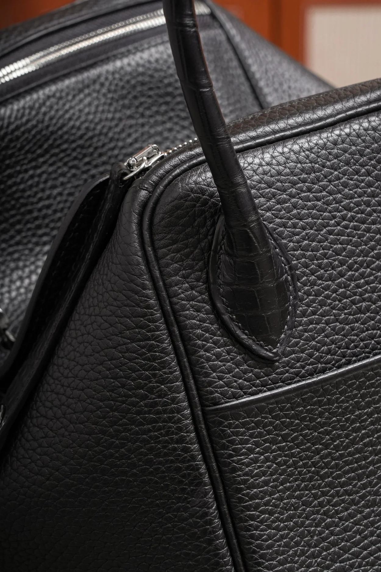 에르메스 린디 26 블랙 클레망스 팔라듐 하드웨어 (100% HAND MADE)