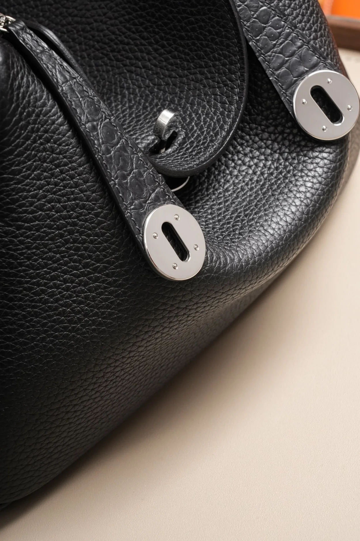 에르메스 린디 26 블랙 클레망스 팔라듐 하드웨어 (100% HAND MADE)