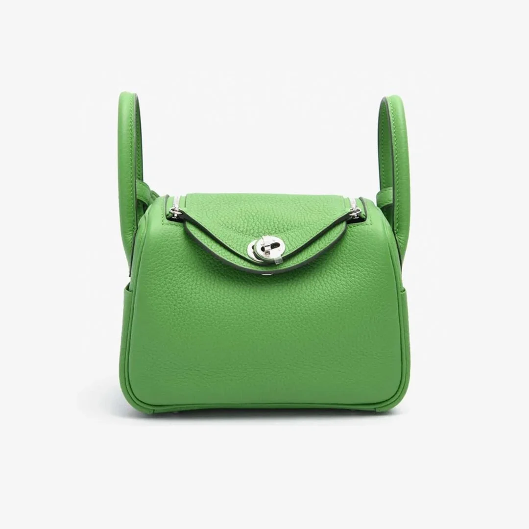 에르메스 린디 미니 아보카도 그린 클레망스 팔라듐 하드웨어 (100% Hand Made)