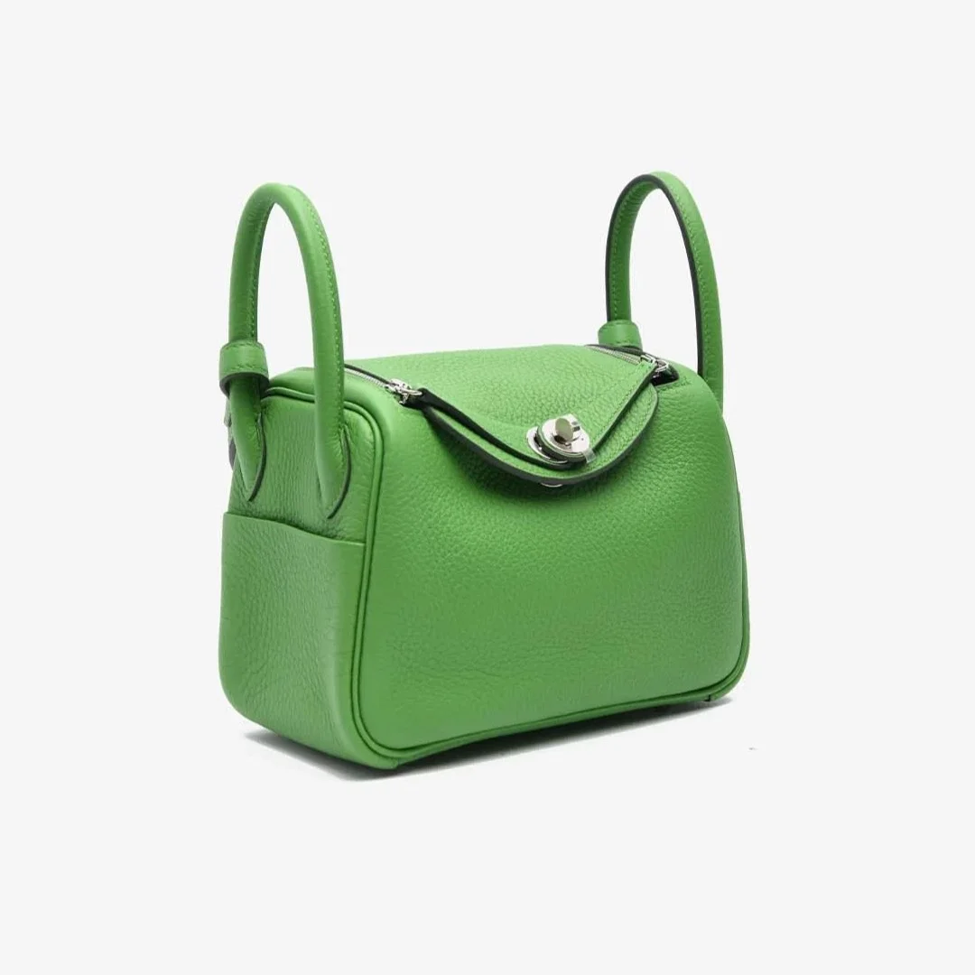 에르메스 린디 미니 아보카도 그린 클레망스 팔라듐 하드웨어 (100% Hand Made)