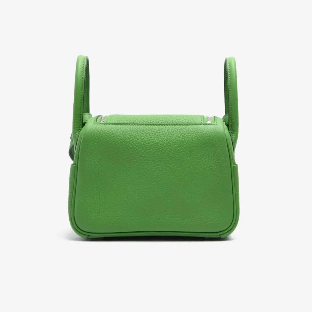 에르메스 린디 미니 아보카도 그린 클레망스 팔라듐 하드웨어 (100% Hand Made)