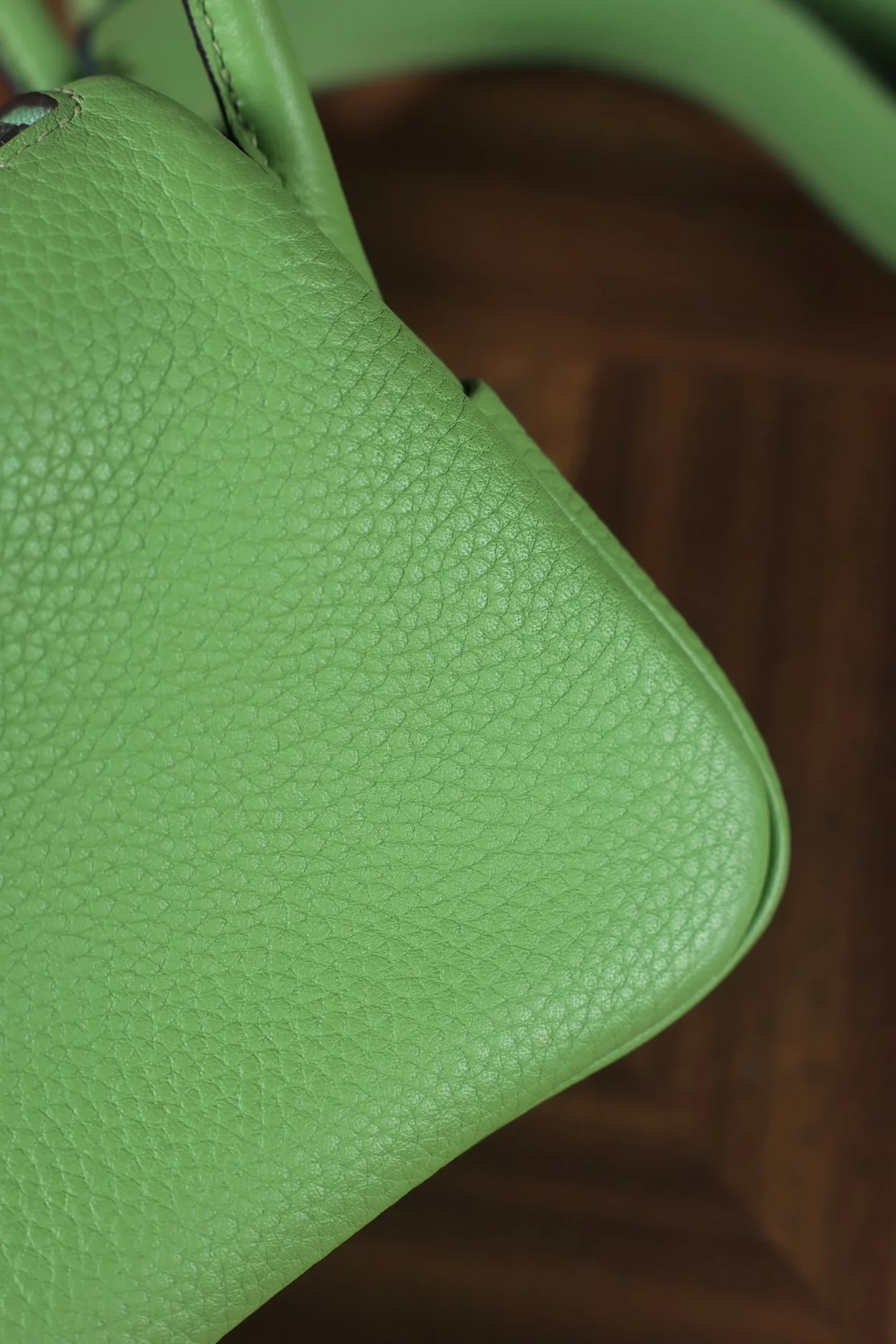 에르메스 린디 미니 아보카도 그린 클레망스 팔라듐 하드웨어 (100% Hand Made)