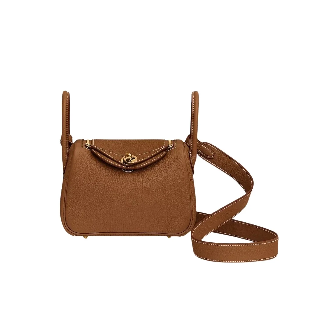 에르메스 린디 미니 골드 클레망스 골드 하드웨어 (100% HAND MADE)