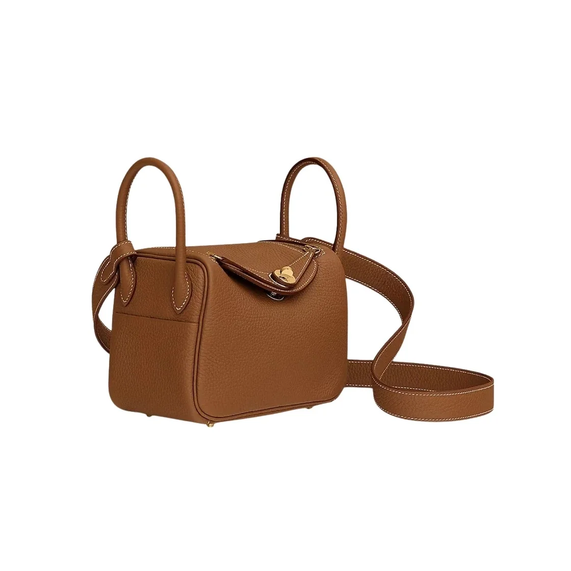 에르메스 린디 미니 골드 클레망스 골드 하드웨어 (100% HAND MADE)