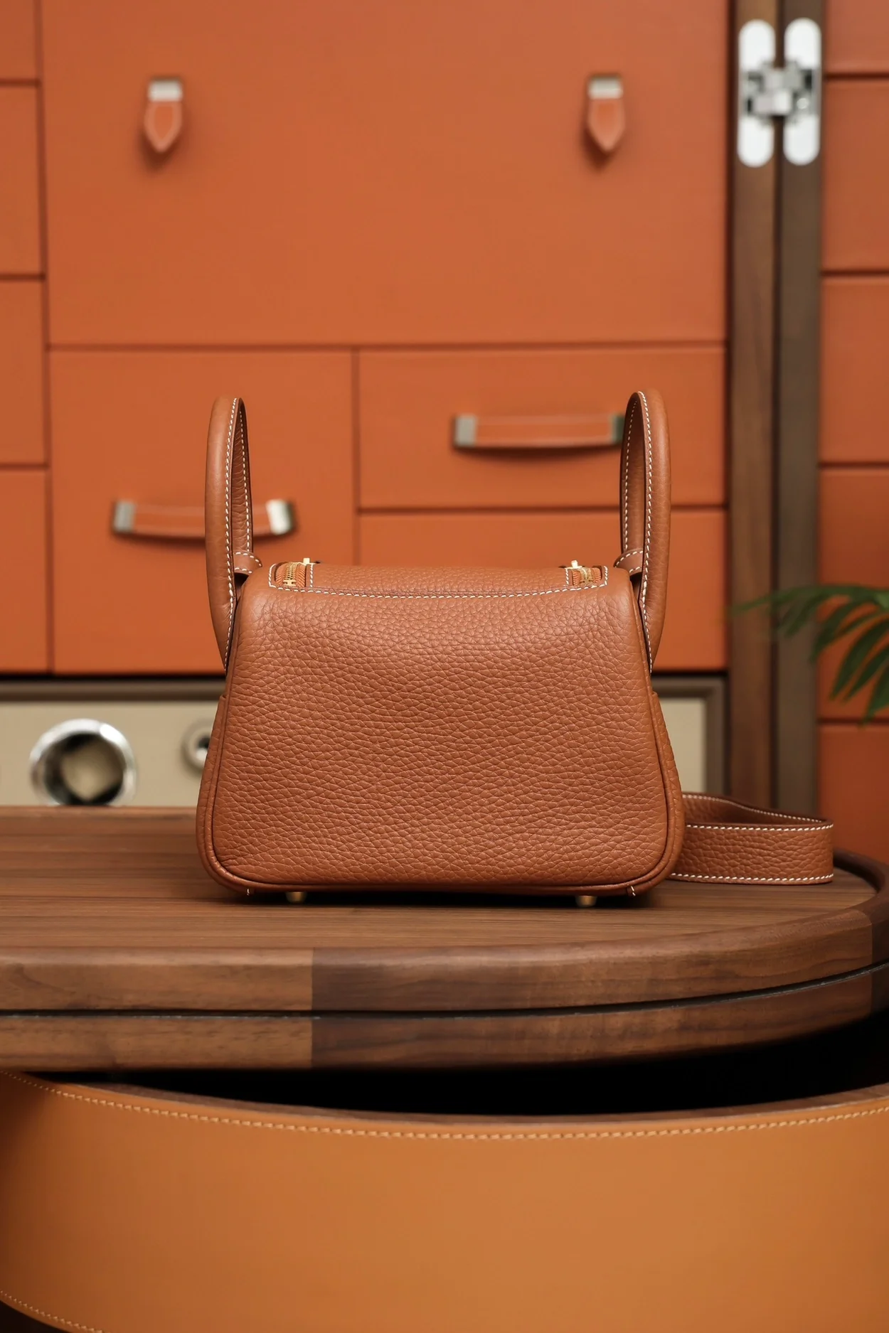 에르메스 린디 미니 골드 클레망스 골드 하드웨어 (100% HAND MADE)