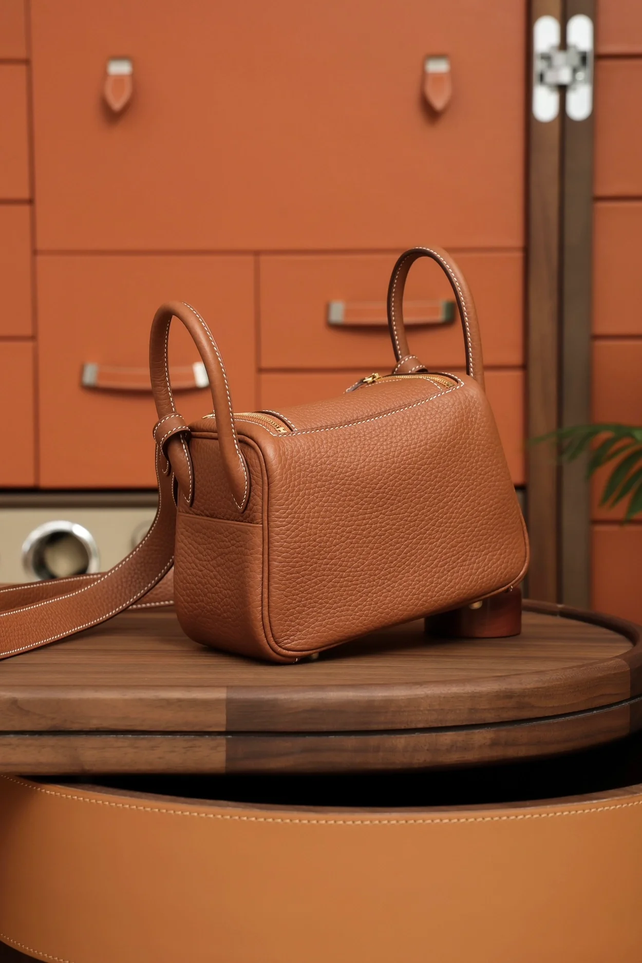 에르메스 린디 미니 골드 클레망스 골드 하드웨어 (100% HAND MADE)