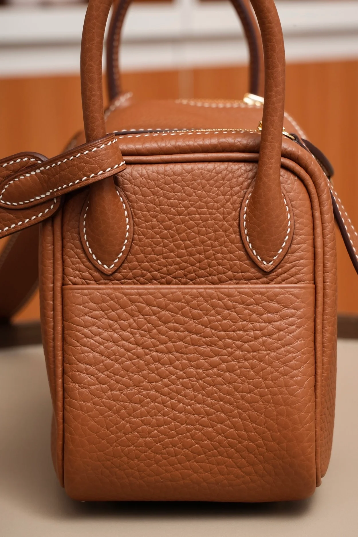 에르메스 린디 미니 골드 클레망스 골드 하드웨어 (100% HAND MADE)